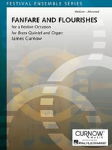 FANFARE AND FLOURISHES BRASS QUINTET/ ORGAN cover